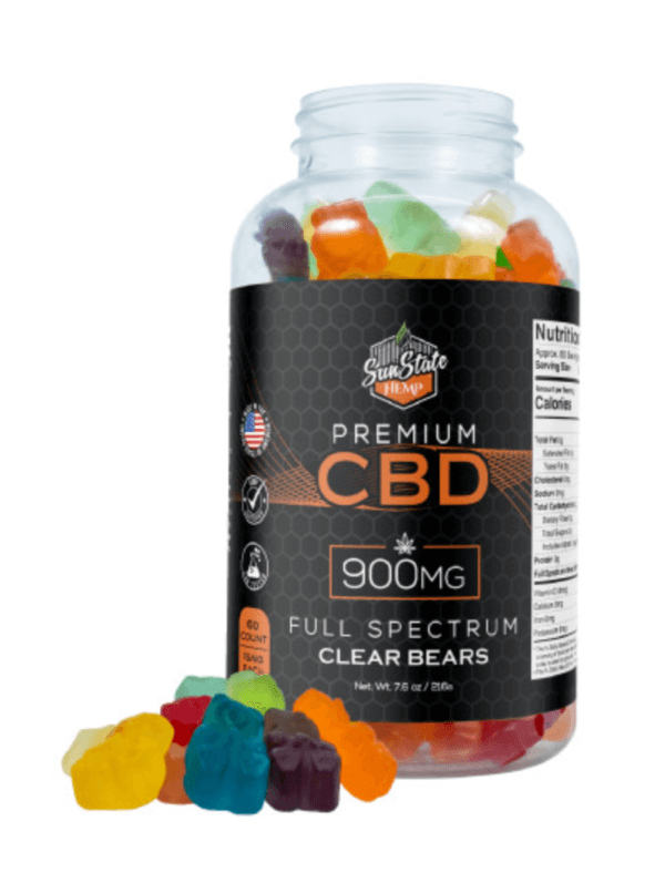 CBD Full Spectrum Gummy Bears | 900mg