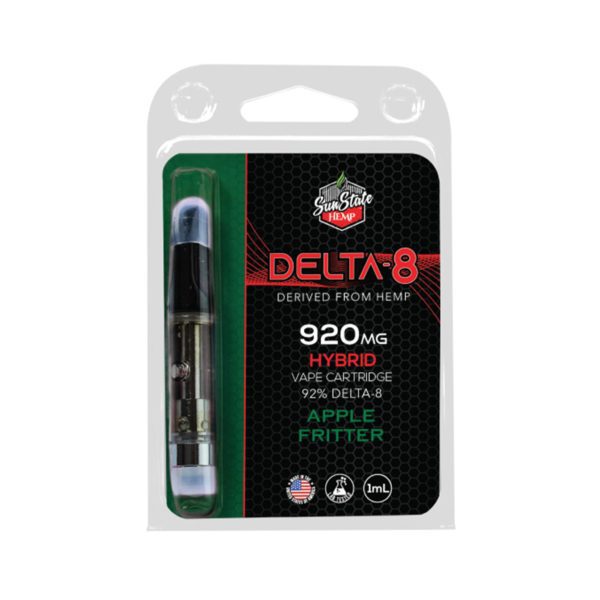 Delta-8 Derived From Hemp Hybrid Vape Cartridge | Apple Fritter | 920mg