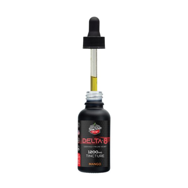 Delta-8 Pulled Out Tincture | Mango | 1,200mg