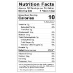 RUUTS Delta-9 THC Live Rosin Gummies - Mango Nutrition Facts